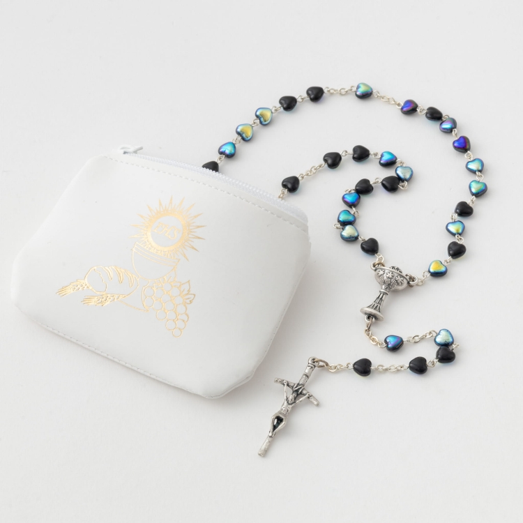 Różaniec serce granatka