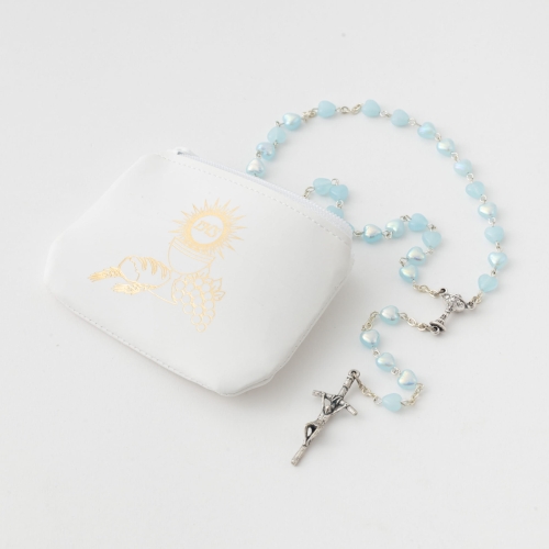 Różaniec serce niebieskie