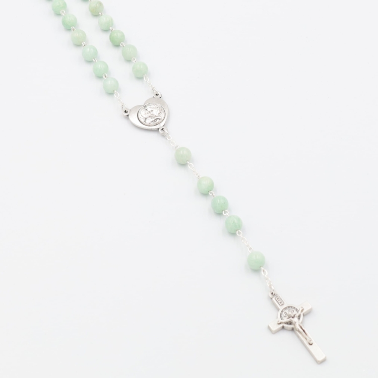 Różaniec amazonit 8 mm