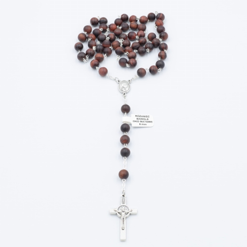 Różaniec bawole oko matowe