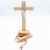 Krzyż z drewna oliwnego 25 cm