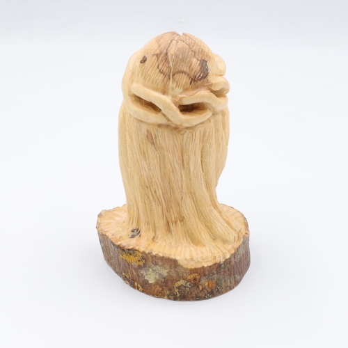 Twarz Chrystusa - figura z drewna oliwnego