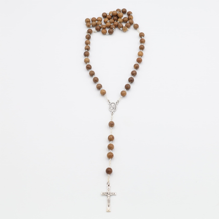 Różaniec drewniany - WENGE